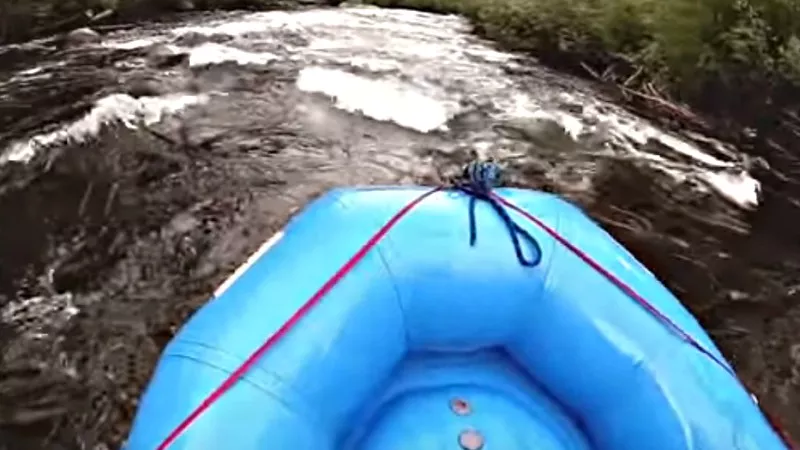 Image: A Scenic River tours rafting trip on the Taylor River as captured on video in 2015.