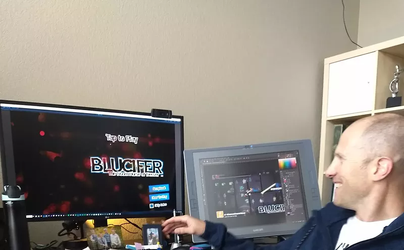 Image: Ryan Seabury Explains Video Game Blucifer: The Doom Horse of Denver