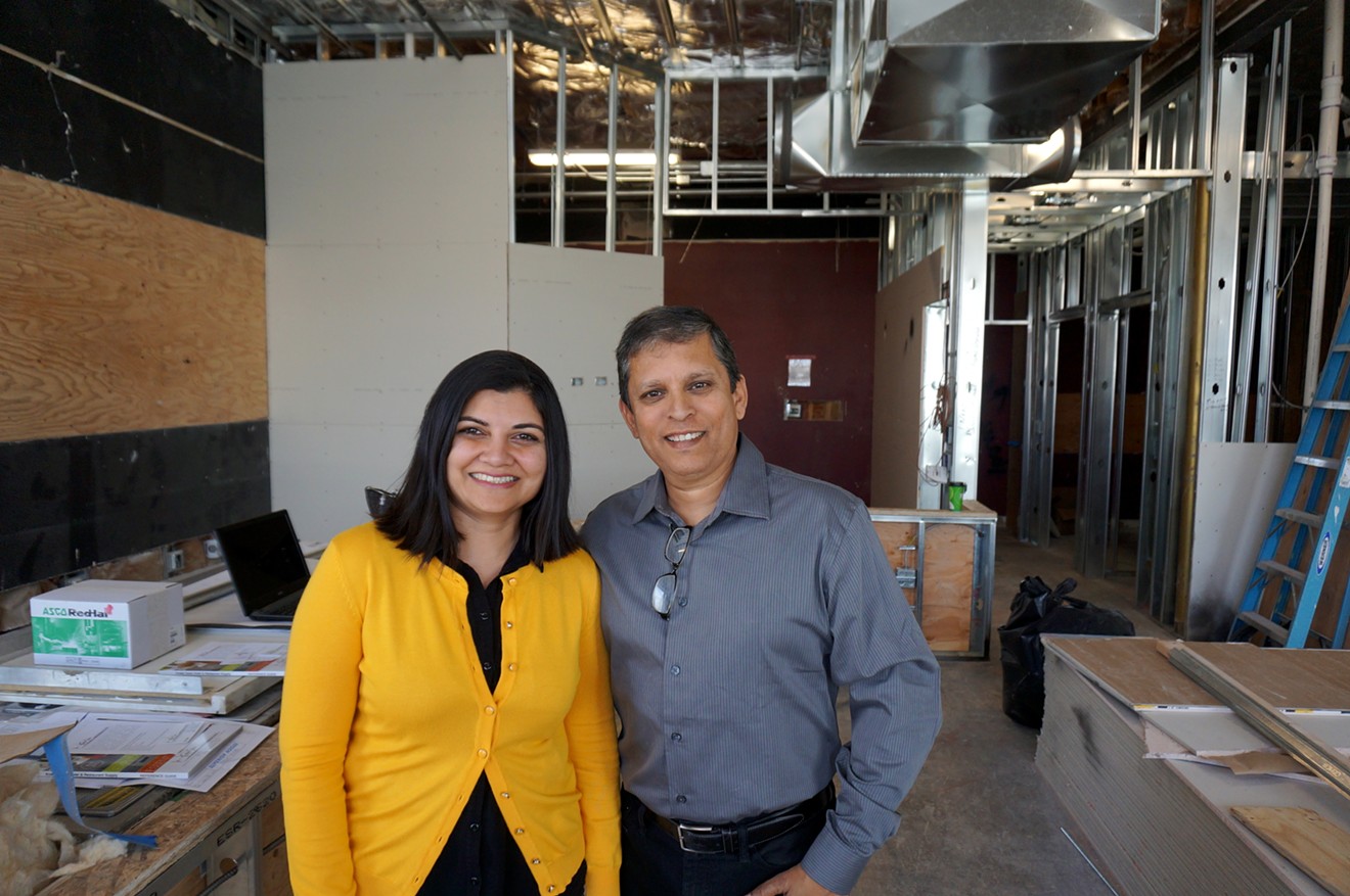 Rohini and Marshall Miranda will soon unveil the new Saucy Bombay on East Colfax Avenue.