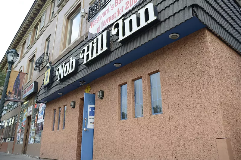 Image: The Nob Hill Inn: strong pours since 1954.