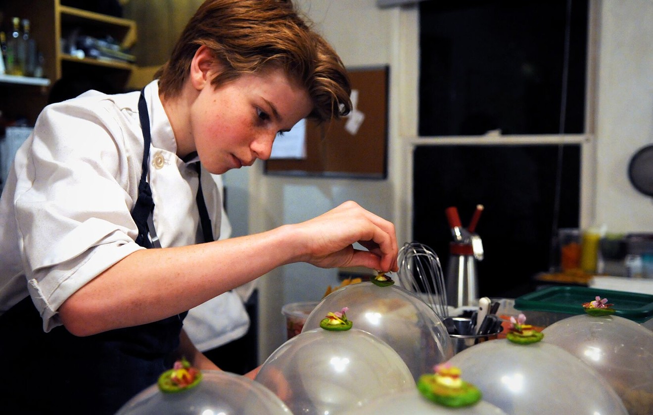 Flynn McGarry is the subject of Cameron Yates’s intimate documentary Chef Flynn, which captures the teen becoming a culinary star through the eyes of his mother, Meg, as his hobby boils over into a sensational career.