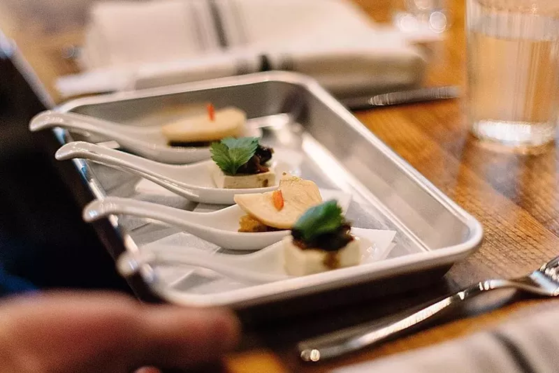 Image: Globally inspired dishes are influenced by season and highlight fresh produce.