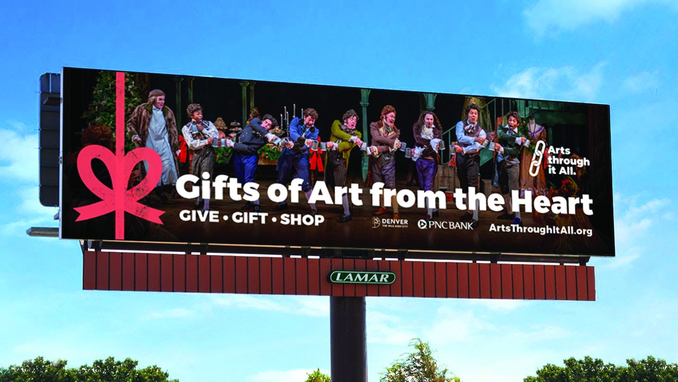 The Arts Through It All: Gifts of Art From the Heart campaign starts December 1.