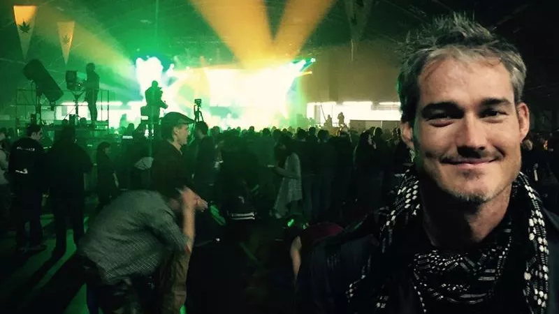 Image: A photo of Scott Pack at the 2015 Emerald Cup. Additional images below.
