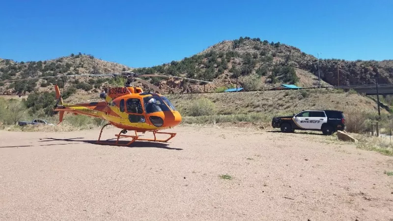 Image: A photo from the Fremont County Sheriff's Office showing rescue equipment used in response to yesterday's fatal rafting accident.