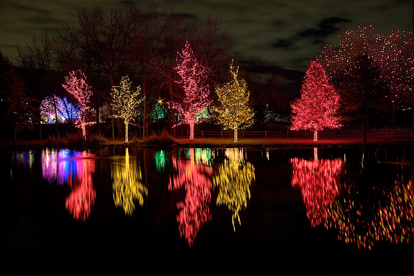 Hudson Gardens & Event Center lights up the night this holiday season.