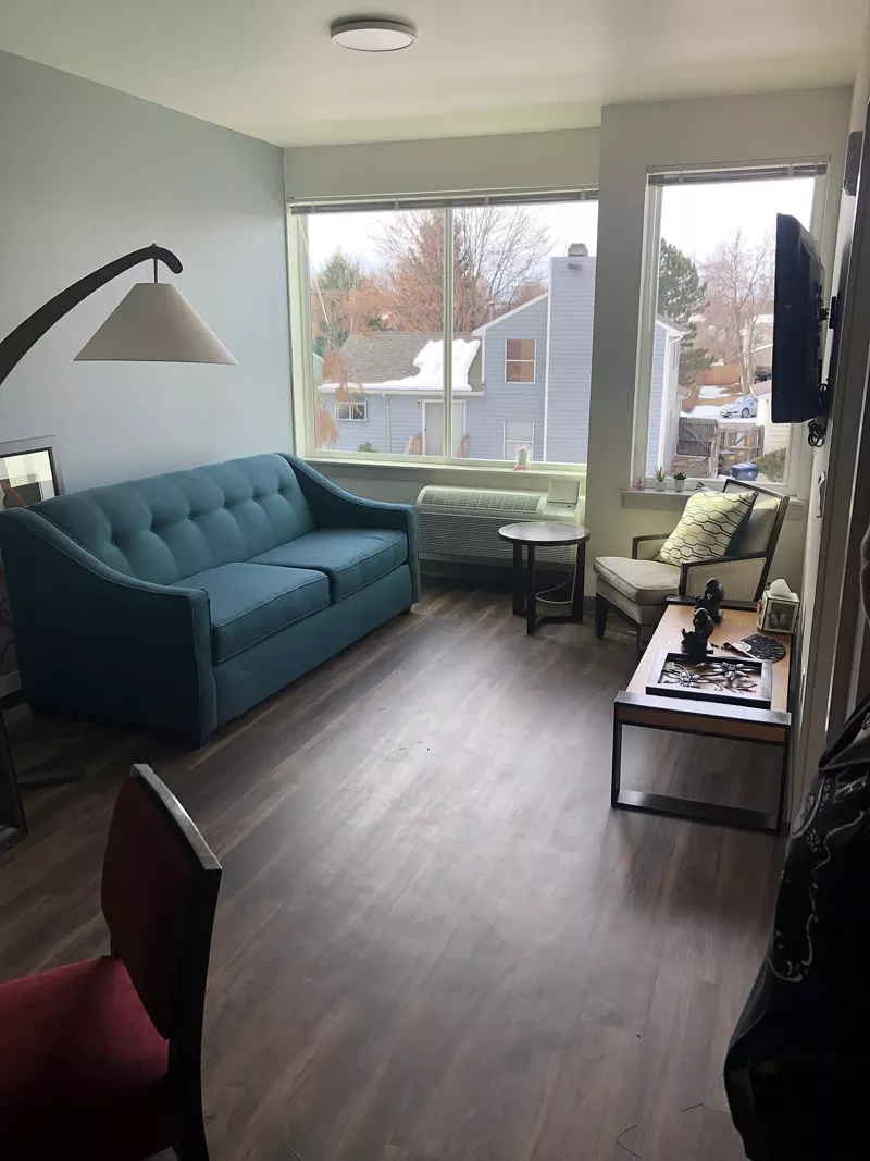 Image: A fully furnished apartment at PATH.