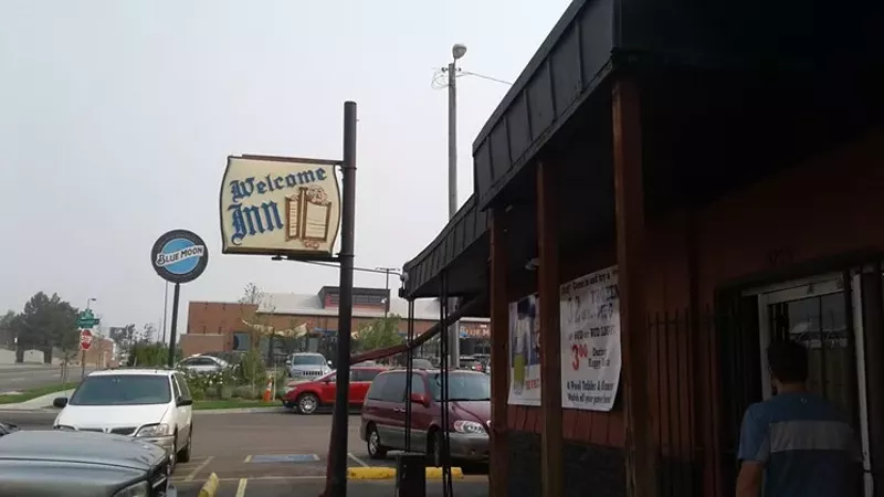 Image: The Welcome Inn, as seen in our 2017 post "The Welcome Inn Is One of Denver's Most Endangered Dive Bars."