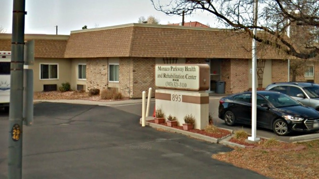 Monaco Parkway Health and Rehabilitation Center in Denver is listed as an SFF candidate.