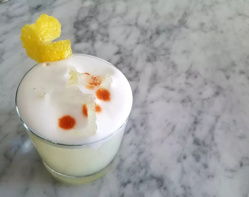 Image: A refreshing pisco sour.