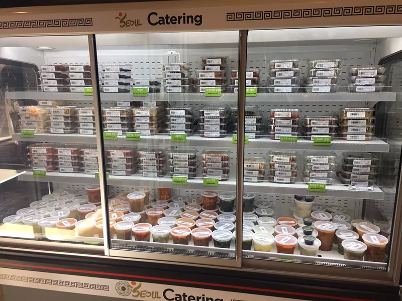 Image: Banchan, stews and more are available at Seoul Catering.