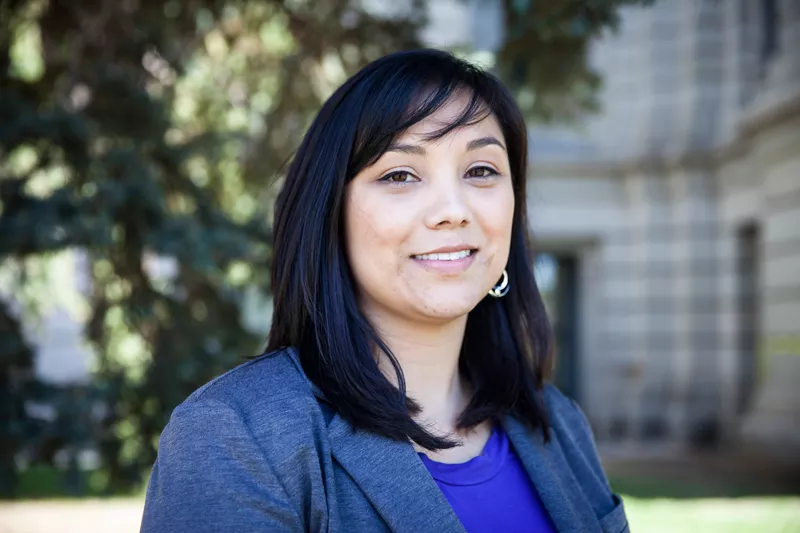 Image: Serena Gonzales-Gutierrez is a third-generation Denver resident who wants to replace Dan Pabon.
