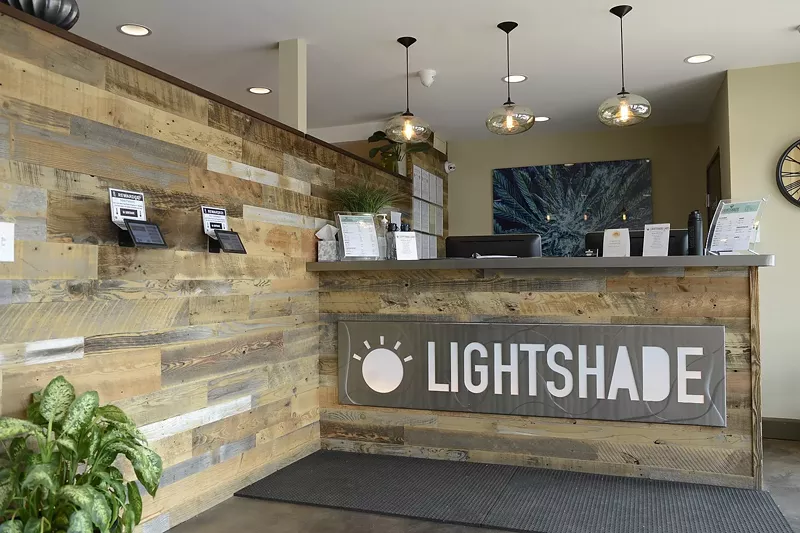 Image: Inside Denver dispensary waiting room
