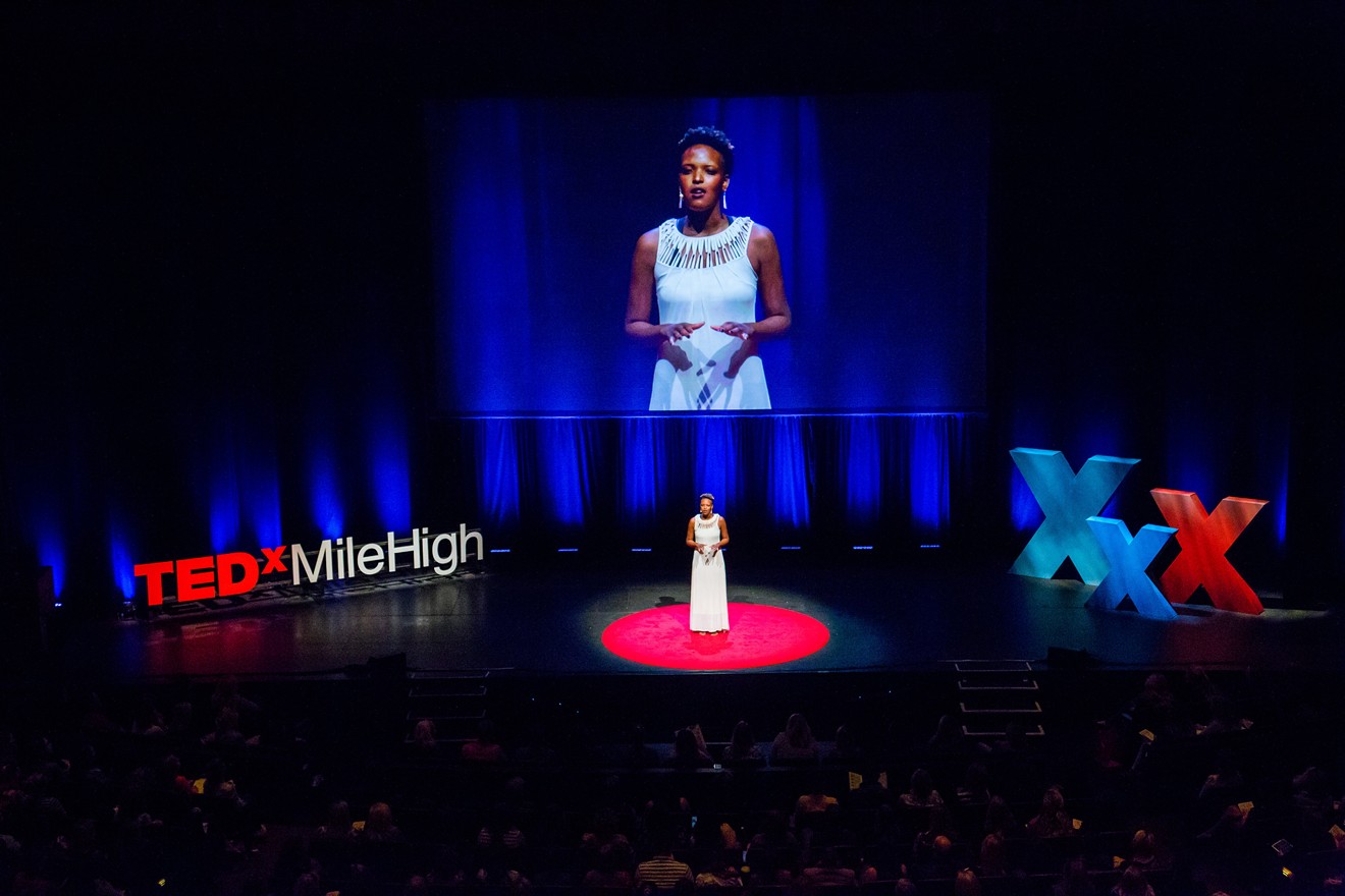 One of our 100 Colorado Creatives 3.0, Assetou Xango, performs at TEDxMileHighWomen.