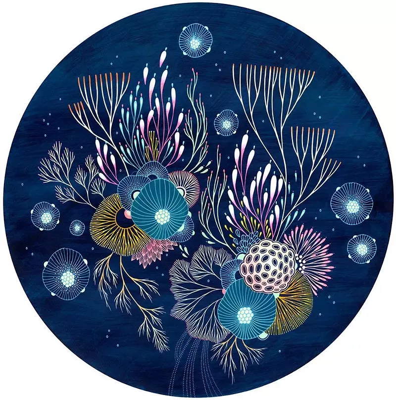 Image: A work by Yellena James for Anomaly at Helikon Gallery.