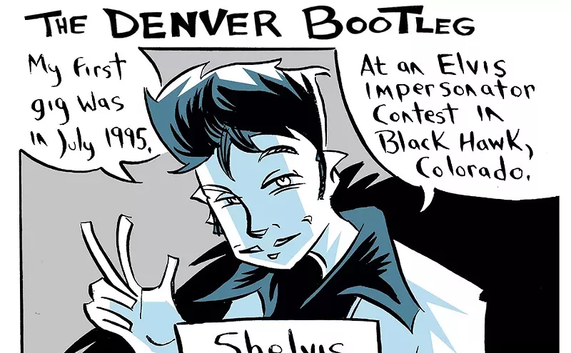 Image: Shelvis Infiltrated a Men-Only Elvis-Impersonator Contest and Won