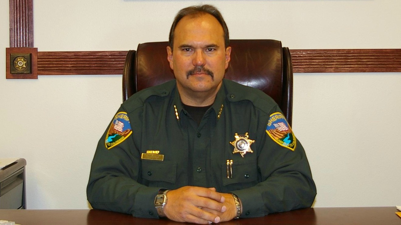 A photo of Garfield County Sheriff Lou Vallario from the office's website.
