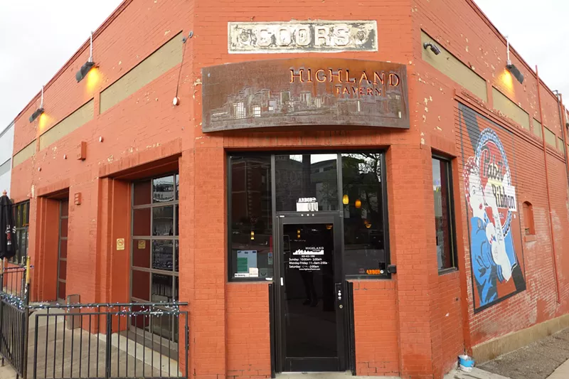 Image: The Highland Tavern building has been there for 120 years.