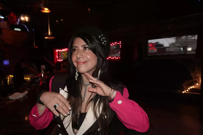 Image: Celeste Rangel-Ruiz describes herself as a "fancy drunk."