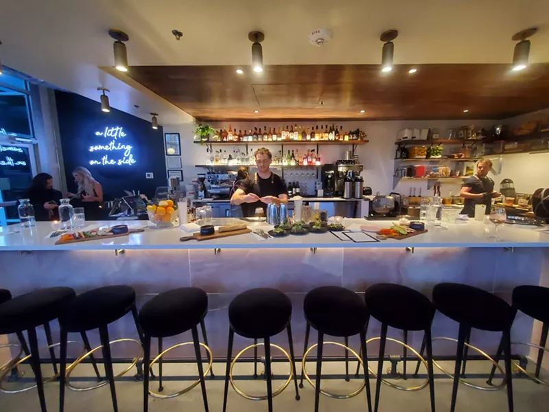 Image: Side Pony is al all-day cafe and and bar.