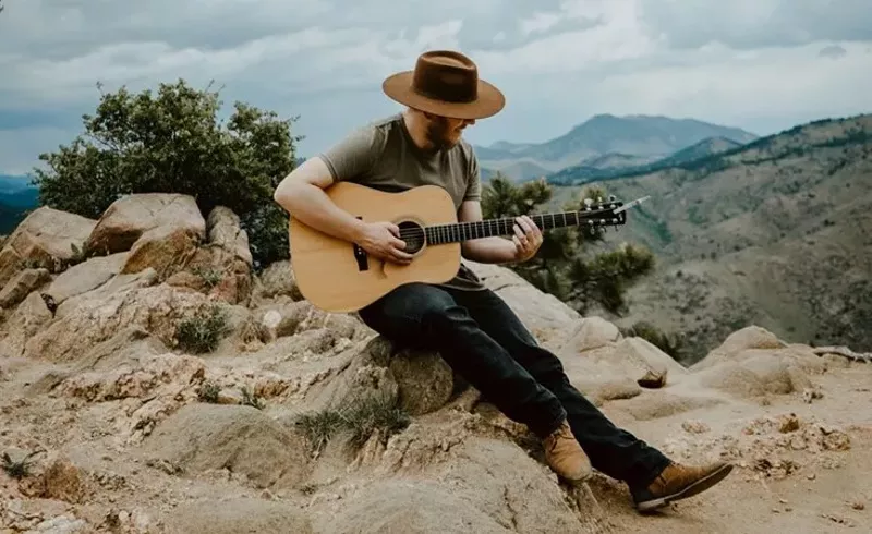 Image: Joel Ansett turns his anxiety into music.