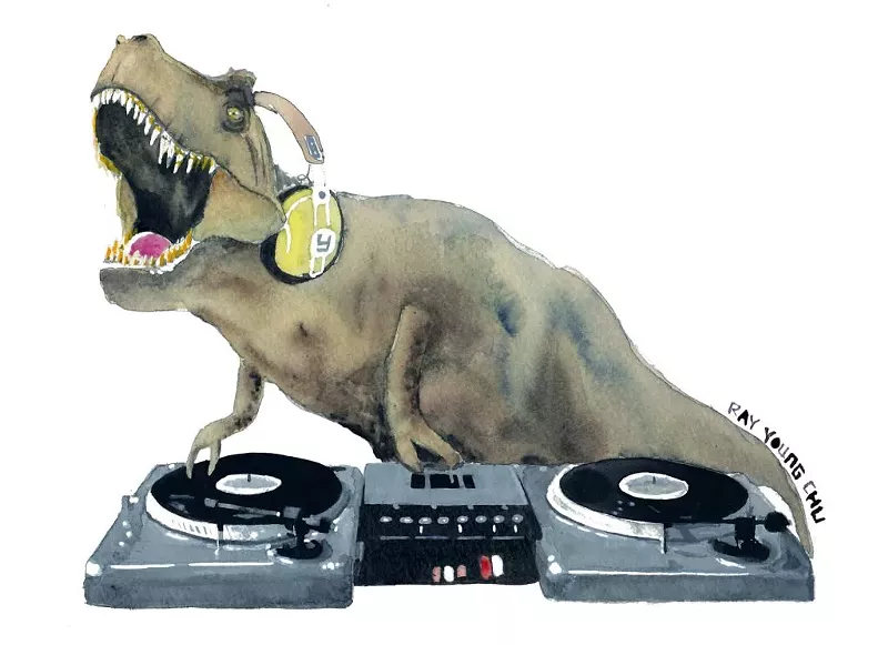 Image: Ray Young Chu, "Dino DJ."