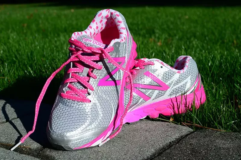 Image: Lace up those running shoes.
