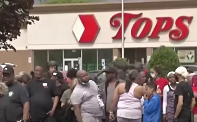 Image: Mass Shootings Between Grocery Store Attacks