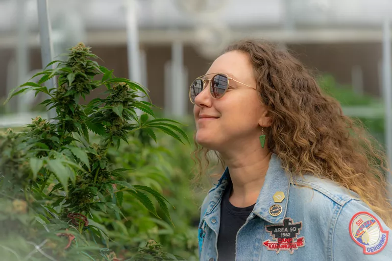 Image: Marijuana style writer Kate Shapiro.