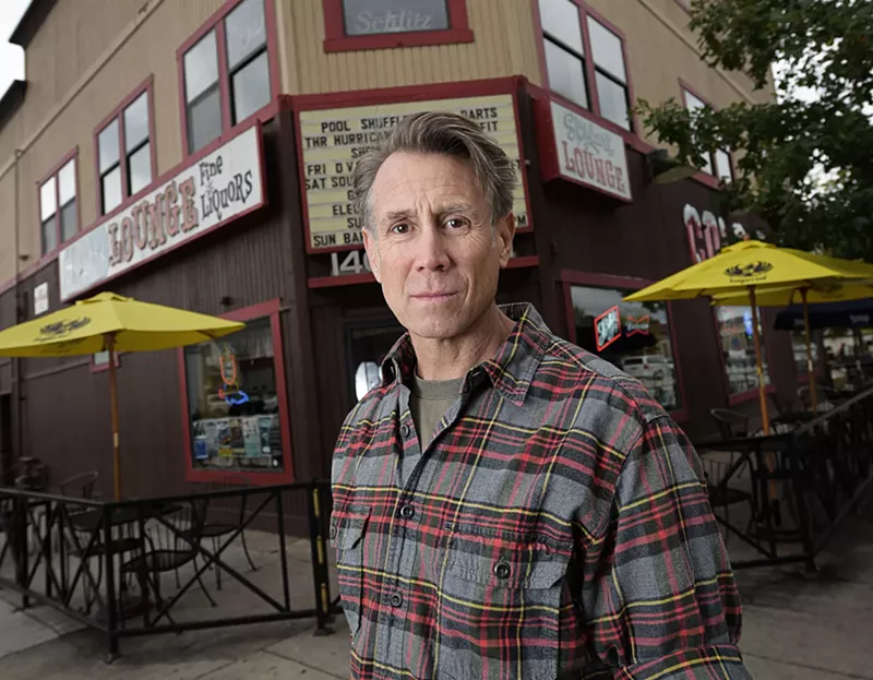 Image: Skylark Lounge owner Scott Heron is selling his bar for $2.5 million.