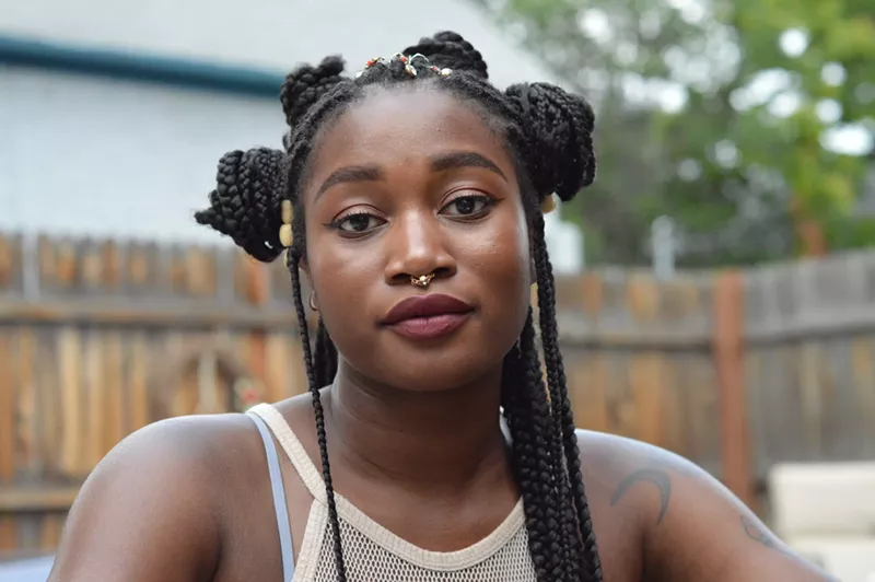 Image: Toluwanimi Obiwole was named Denver's first Youth Poet Laureate in 2015.