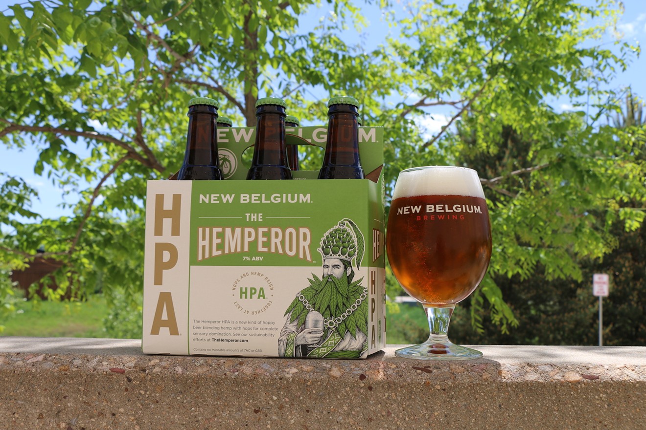New Belgium's Hemperor HPA was released in March.