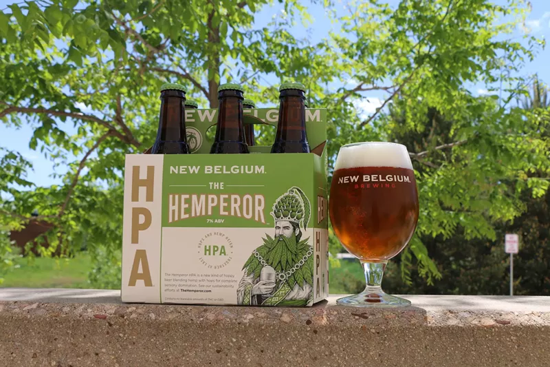 Image: New Belgium's Hemperor HPA was released in March.