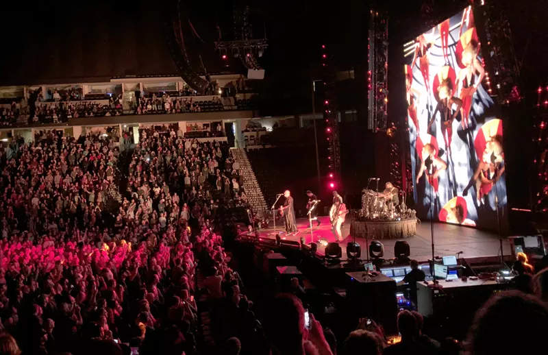 Image: Smashing Pumpkins at the Pepsi Center on Wednesday, September 5.