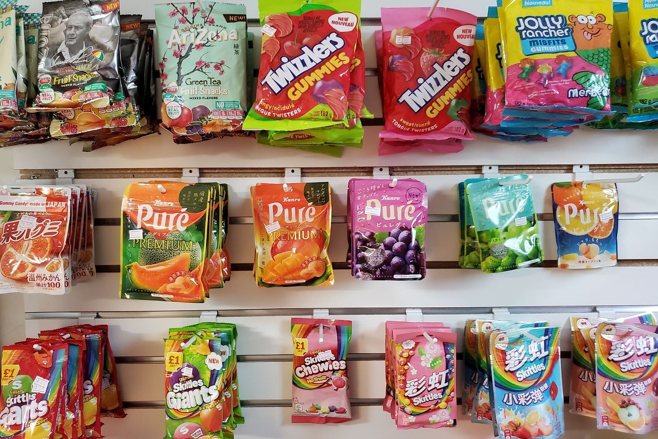 Stock up on candy and more from around the world.