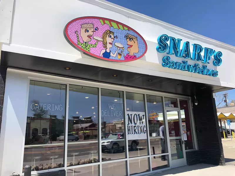 Image: Snarf's is now slinging subs on Federal Boulevard.