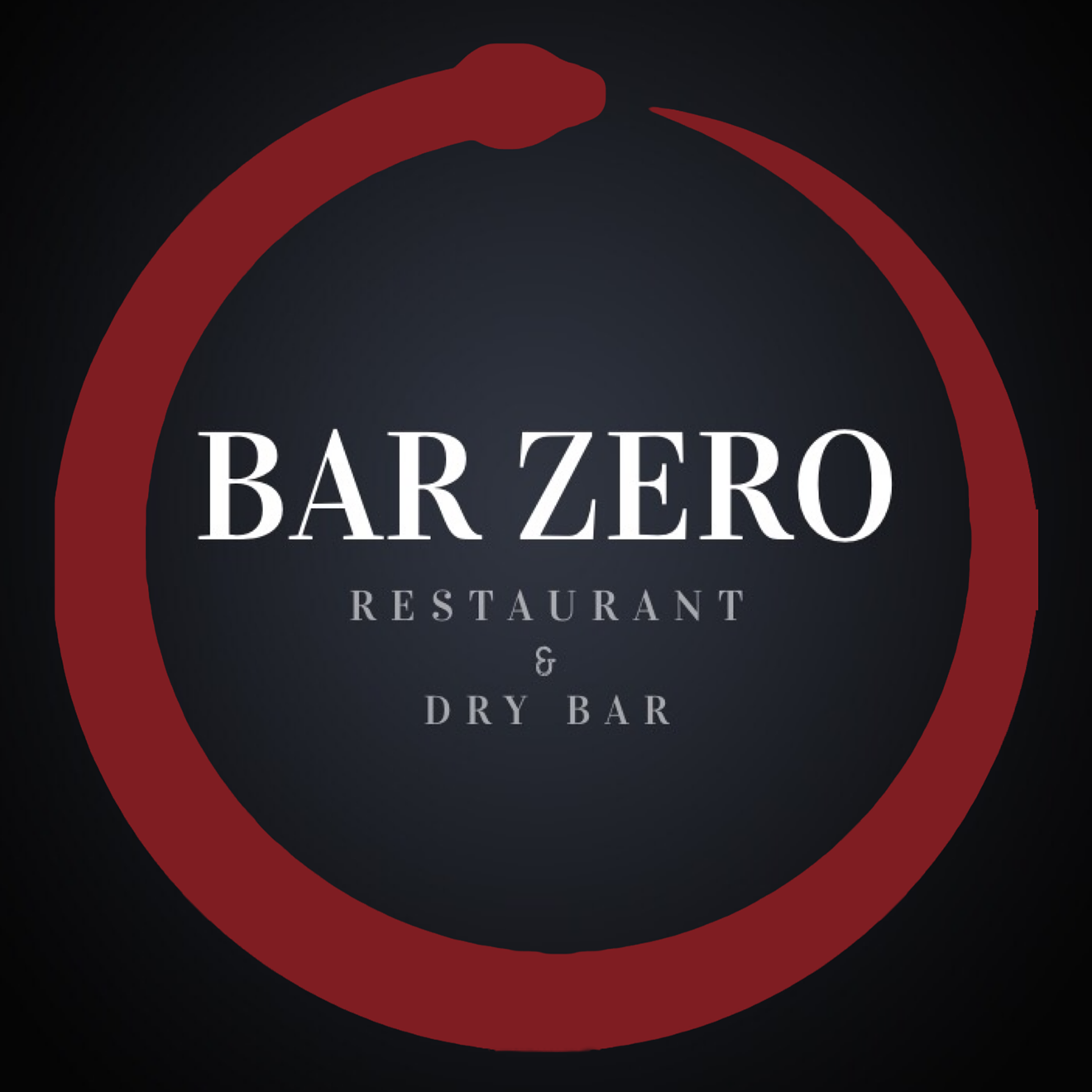 The snake in Bar Zero's logo is an ouroborous, which symbolizes rebirth.
