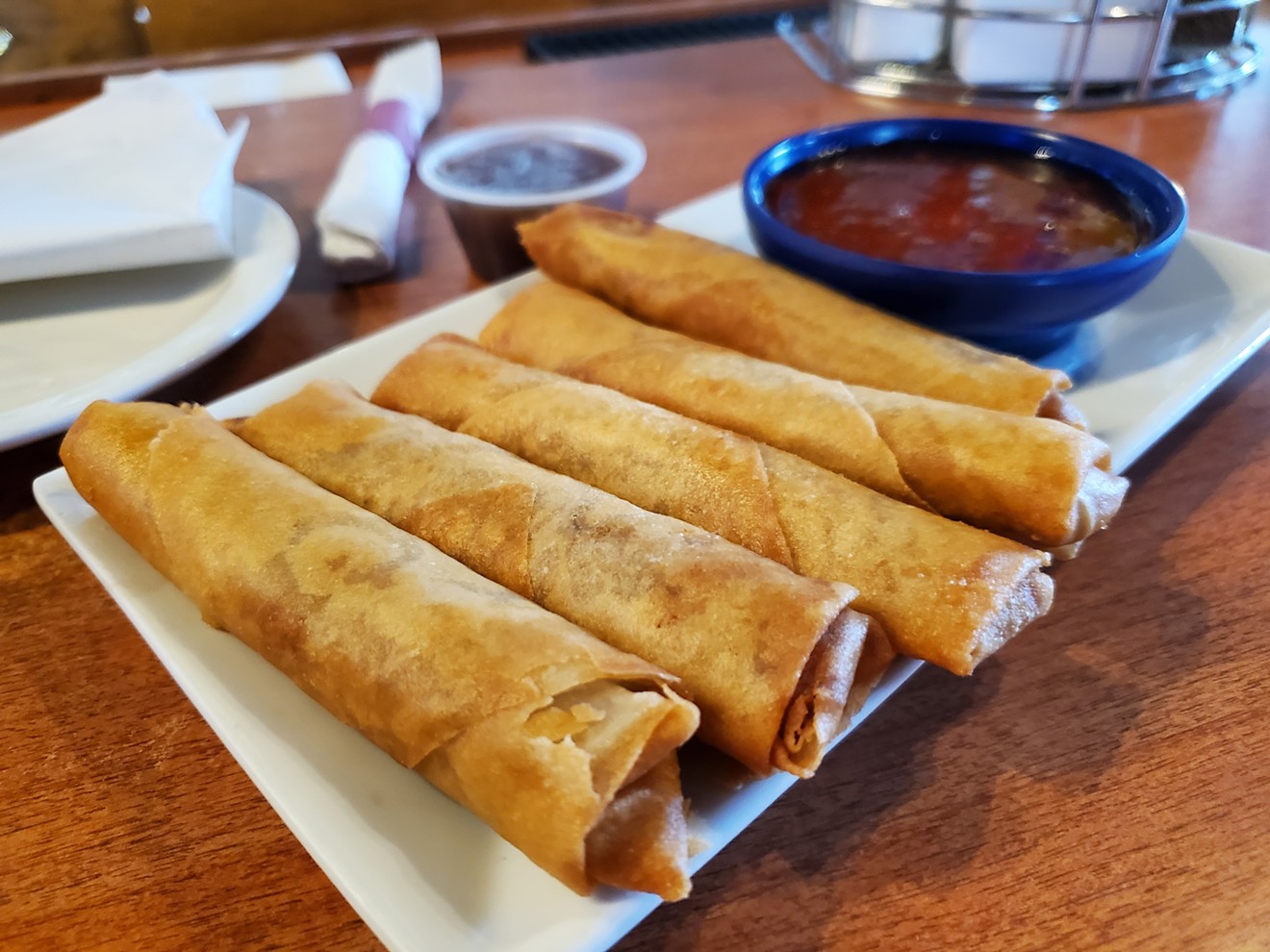 Tutu Rolls are a specialty at Lakewood Grill.