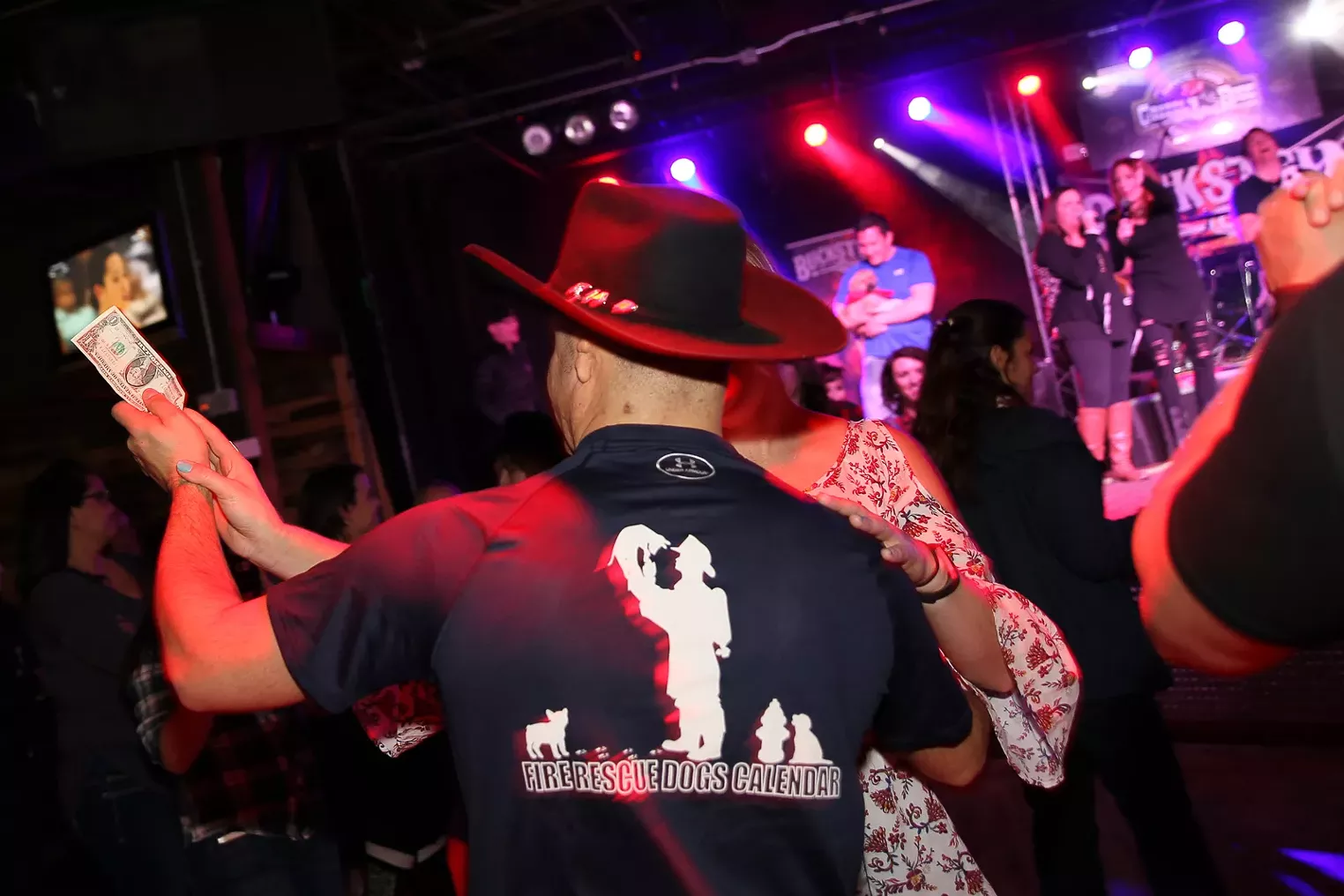 Some Like It Hot: Fire Rescue Dogs Calendar Party at Grizzly Rose