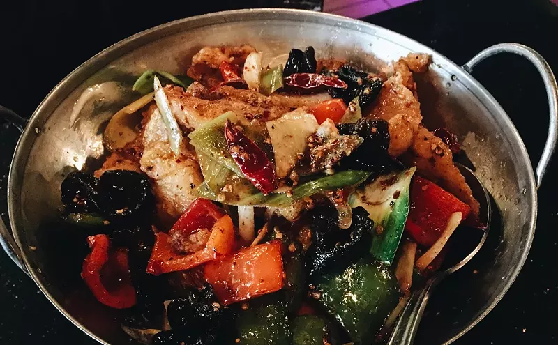 Image: Some Like It Hot, Very Hot, at Jason's Thai Asian Bistro & Boba