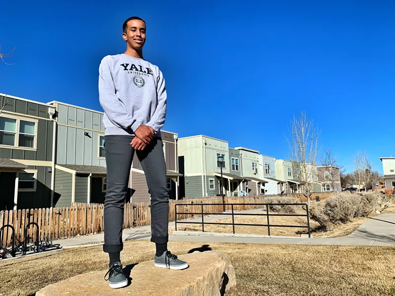Image: Ayanle Nur is going to Yale next year on a full-ride scholarship.