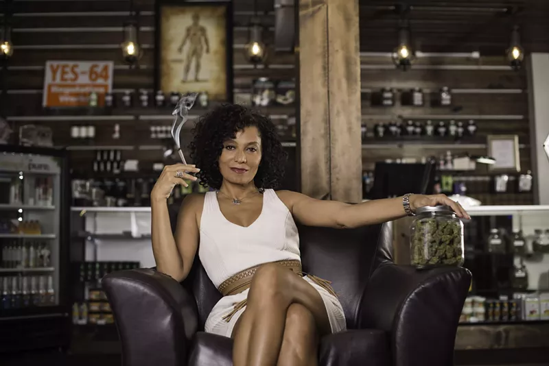 Image: Wanda James has owned several cannabis businesses over the past decade.