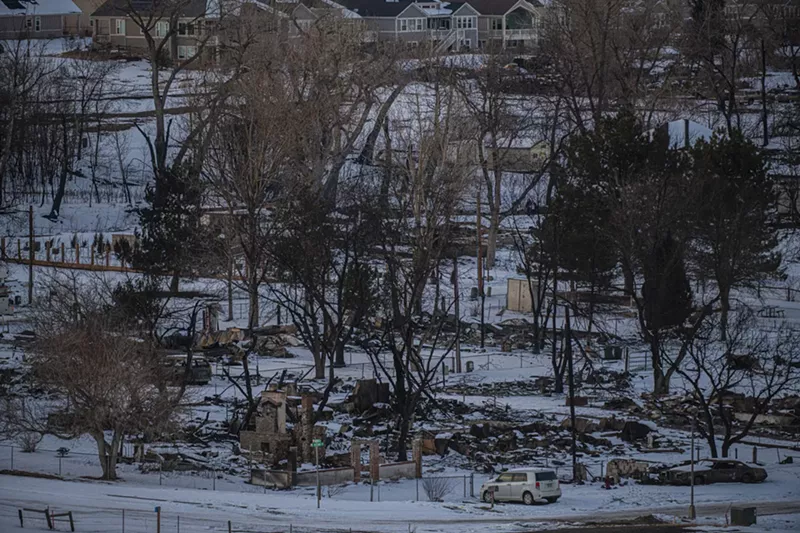 Image: Some who lost homes and businesses in the Marshall Fire are seeking relief from the court.