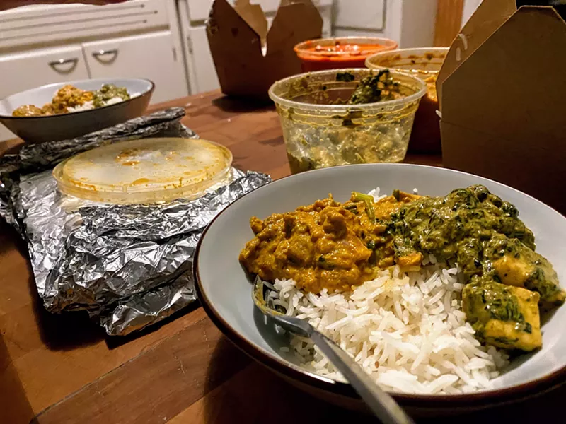 Image: The Indian cuisine of Spice Room travels well.