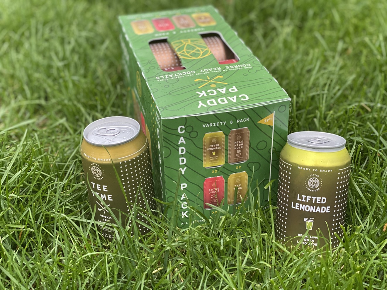 Tee Time, a boozy Arnold Palmer, is just one reason to pick up a Caddy Pack.