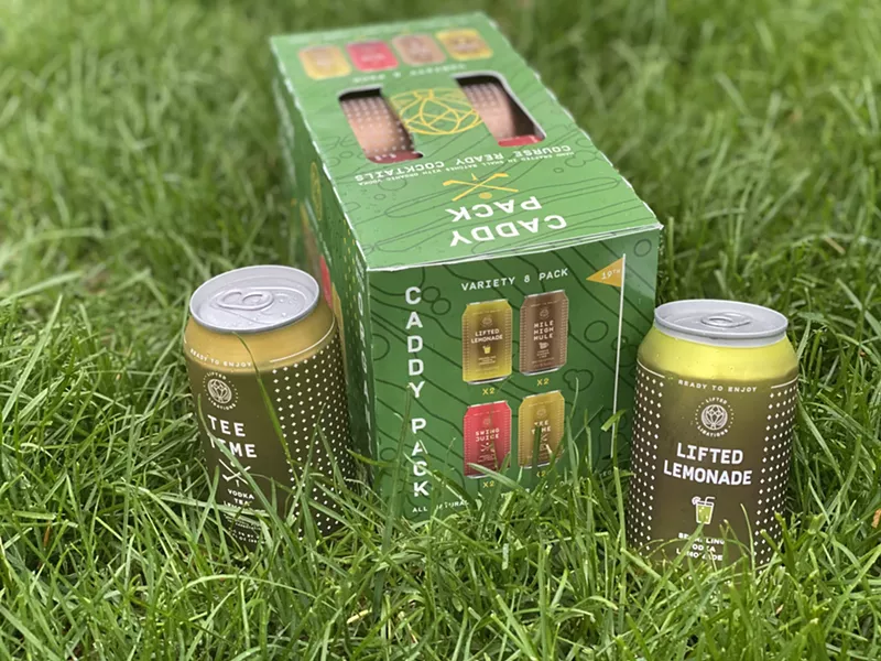 Image: Tee Time, a boozy Arnold Palmer, is just one reason to pick up a Caddy Pack.