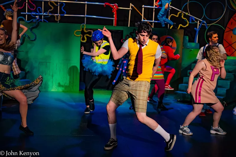 Image: The SpongeBob Musical brings characters from the beloved cartoon to life on stage.