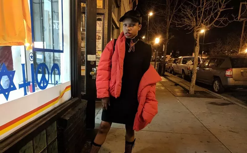 Image: Spotted: Writer and Model Ryne Michelle Outside Station