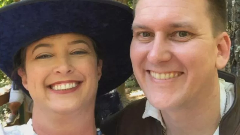 Image: Diana and Jonathan Toebbe strike a pose.