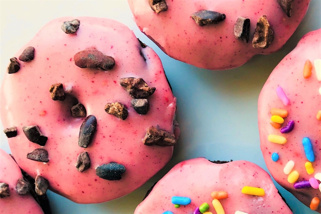 You won't find these doughnuts in the trash or on a day-old rack.
